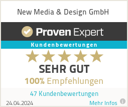 Erfahrungen & Bewertungen zu New Media & Design GmbH
