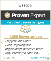 Erfahrungen & Bewertungen zu WEECOO