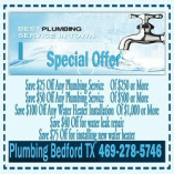 Plumbing Bedford TX