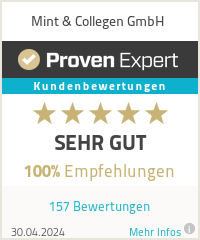 Erfahrungen & Bewertungen zu Mint & Collegen GmbH