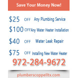 Plumbers Coppell TX