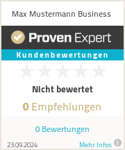 Erfahrungen & Bewertungen zu Max Mustermann Business