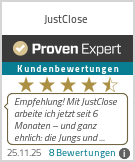 Erfahrungen & Bewertungen zu JustClose