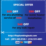 Fix Plumbing Leak Houston TX