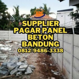 Supplier Pagar Panel Beton Bandung 0812-9486-3338