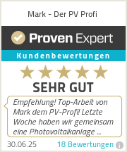 Erfahrungen & Bewertungen zu Mark - Der PV Profi