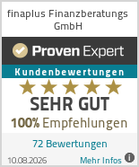 Erfahrungen & Bewertungen zu finaplus Finanzberatungs GmbH