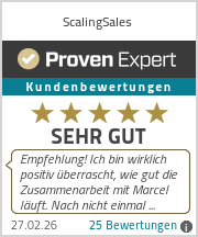 Erfahrungen & Bewertungen zu ScalingSales