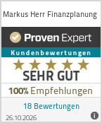 Erfahrungen & Bewertungen zu Markus Herr Finanzplanung