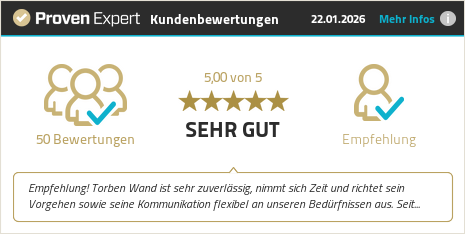 Kundenbewertungen & Erfahrungen zu Torben Wand Vertrieb. Mehr Infos anzeigen.