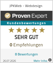 Erfahrungen & Bewertungen zu JPKWeb - Webdesign