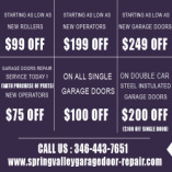 Spring Valley Garage Door Repair TX