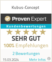 Erfahrungen & Bewertungen zu Kubus-Concept