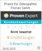Erfahrungen & Bewertungen zu Praxis für Osteopathie Florian Sahm