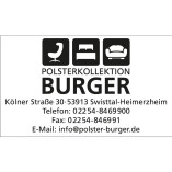 Polsterkollektion Burger logo