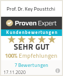 Erfahrungen & Bewertungen zu Prof. Dr. Key Pousttchi