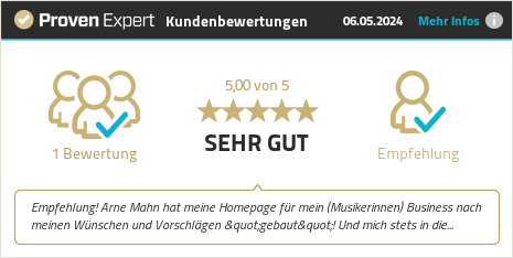 Kundenbewertungen & Erfahrungen zu Arne Mahn. Mehr Infos anzeigen.