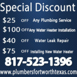 PLUMBERS FORT WORTH TEXAS