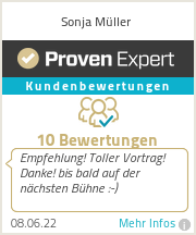 Erfahrungen & Bewertungen zu Sonja Müller