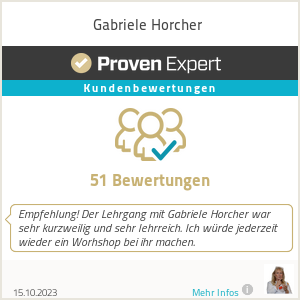 Erfahrungen & Bewertungen zu Gabriele Horcher
