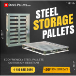 Steel pallets