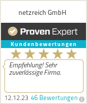 Erfahrungen & Bewertungen zu netzreich GmbH