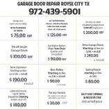 Garage Door Repair Royse City TX