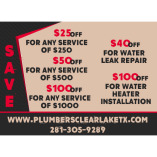 Plumbers Clear Lake City TX