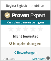 Partner Logo: Erfahrungen und Bewertungen zu Regina Sigloch Immobilien auf ProvenExpert
