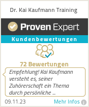 Erfahrungen & Bewertungen zu Dr. Kai Kaufmann Training