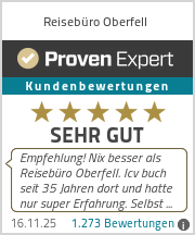 Erfahrungen & Bewertungen zu Reisebüro Oberfell