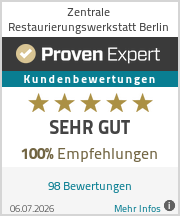 Erfahrungen & Bewertungen zu Zentrale Restaurierungswerkstatt Berlin
