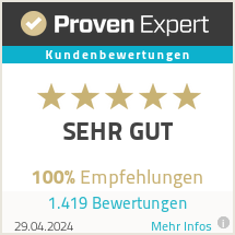 Kundenbewertungen auf ProvenExpert.com