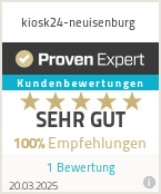 Erfahrungen & Bewertungen zu kiosk24-neuisenburg