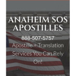 Anaheim SOS Apostilles