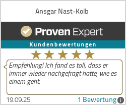 Erfahrungen & Bewertungen zu Ansgar Nast-Kolb