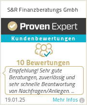 Erfahrungen & Bewertungen zu S&R Finanzberatungs Gmbh