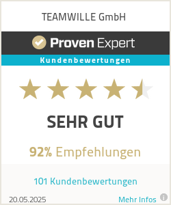 Erfahrungen & Bewertungen zu TEAMWILLE GmbH