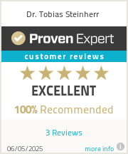 Ratings & reviews for Dr. Tobias Steinherr