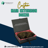 Custom Hair Extension Boxes for Stylish Brand Presentation