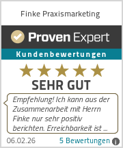 Erfahrungen & Bewertungen zu Finke Praxismarketing