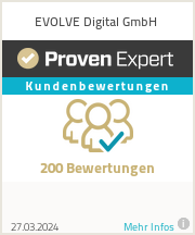 Erfahrungen & Bewertungen zu EVOLVE Digital GmbH