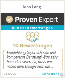 Erfahrungen & Bewertungen zu Jens Lang