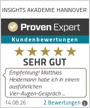 Erfahrungen & Bewertungen zu INSIGHTS AKADEMIE HANNOVER