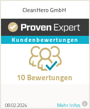 Erfahrungen & Bewertungen zu CleanHero GmbH