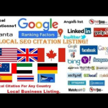 Local citation and directory submission SEO business listing service