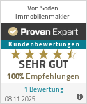 Erfahrungen & Bewertungen zu Von Soden Maklervermittlung