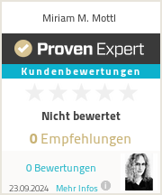 Erfahrungen & Bewertungen zu Miriam M. Mottl