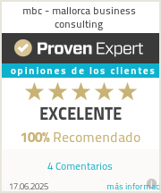 Valoraciones &  opiniones para mbc - mallorca business consulting