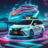 Taxi from San Juan to Ceiba Ferry